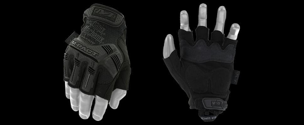 Bezprstové pracovní rukavice Mechanix Wear M-Pact Finerless