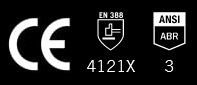 Piktogram značení odolnosti EN388