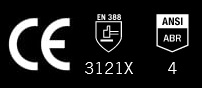 Piktogram značení odolnosti EN388